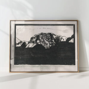 snow on the hollengebirge 1926 reijer stolk high quality print