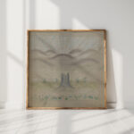 snowdrops in a glade 1925 1944 arnold peter weisz kubincan high quality print