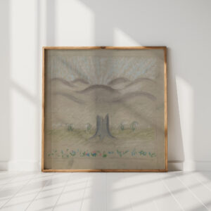 snowdrops in a glade 1925 1944 arnold peter weisz kubincan high quality print