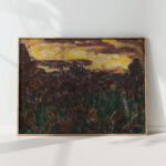 soest ca 1916 christian rohlfs high quality print