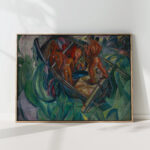 south sea fishermen 1921 david davidovich burliuk high quality print