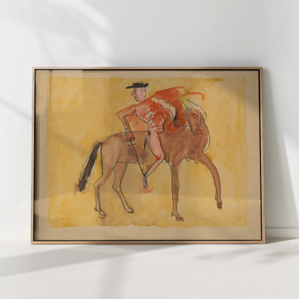 spanish toreador 1936 cyprian majernik high quality print
