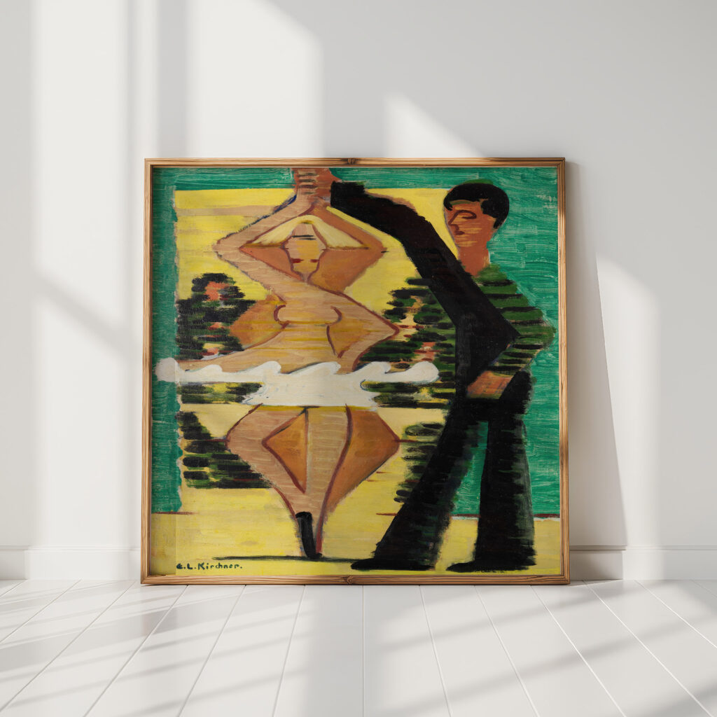 spinning dancer 1931 ernst ludwig kirchner high quality print