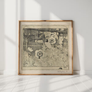 spring flowers 1899 heinrich vogeler high quality print