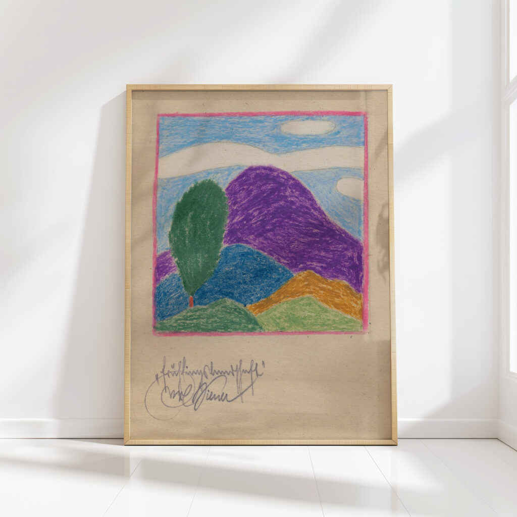 spring landscape 1 1923 karl wiener high quality print