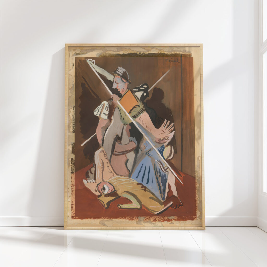 st bartholomew day massacre 1936 cyprian majernik high quality print