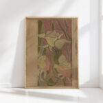 st francis stained glass window project for the presbytery of the franciscan church in krakow 2 1897 stanislaw wyspianski high quality print