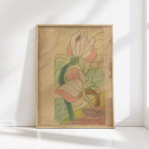 st francis stained glass window project for the presbytery of the franciscan church in krakow 3 1897 stanislaw wyspianski high quality print