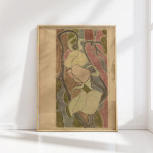 st francis stained glass window project for the presbytery of the franciscan church in krakow 4 1897 stanislaw wyspianski high quality print