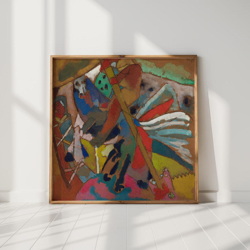 st george ii 1911 wassily kandinsky high quality print