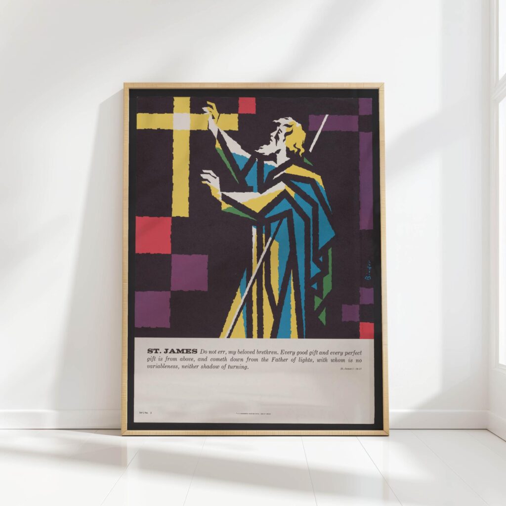 st james christian print joseph binder 1962