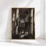 st james church in antwerp 1939 alfred ost high quality print
