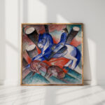 st julian the hospitaler 1913 franz marc high quality print