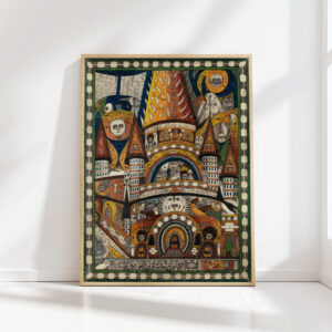 st vinzenz monastery in bern 1916 adolf wolfli high quality print