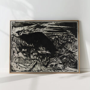 stafelalp with altein and tinzenhorn 1918 ernst ludwig kirchner high quality print