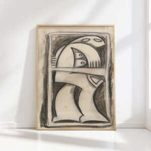 standing female figure 1910 1915 henri gaudier brzeska high quality print