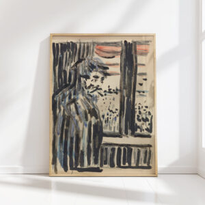 standing figure 1909 1910 edvard munch high quality print