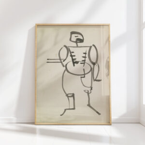 standing male 1910 1915 henri gaudier brzeska high quality print