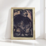 standing man christian rohlfs high quality print