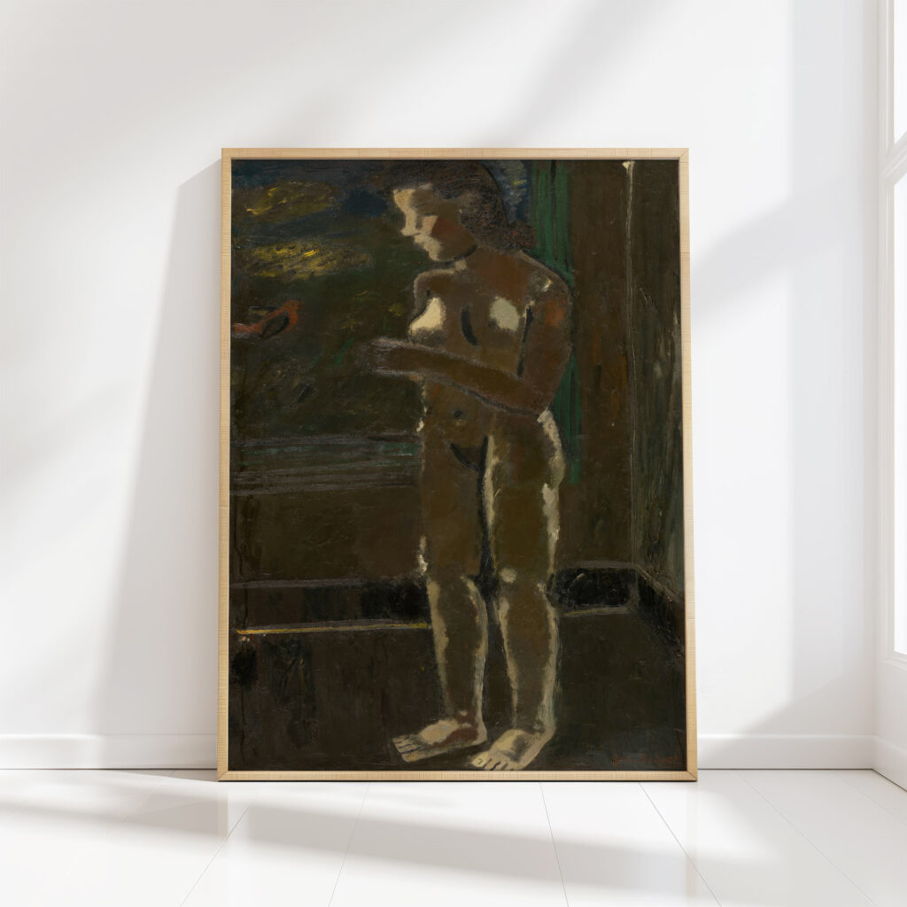 standing nude 1935 gustave de smet high quality print