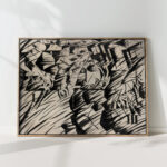 states of mind those who go 1912 umberto boccioni high quality print