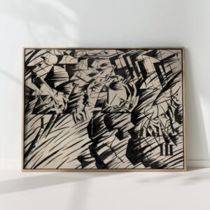 states of mind those who go 1912 umberto boccioni high quality print