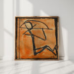 stick figures with bow 1918 egon schiele high quality print