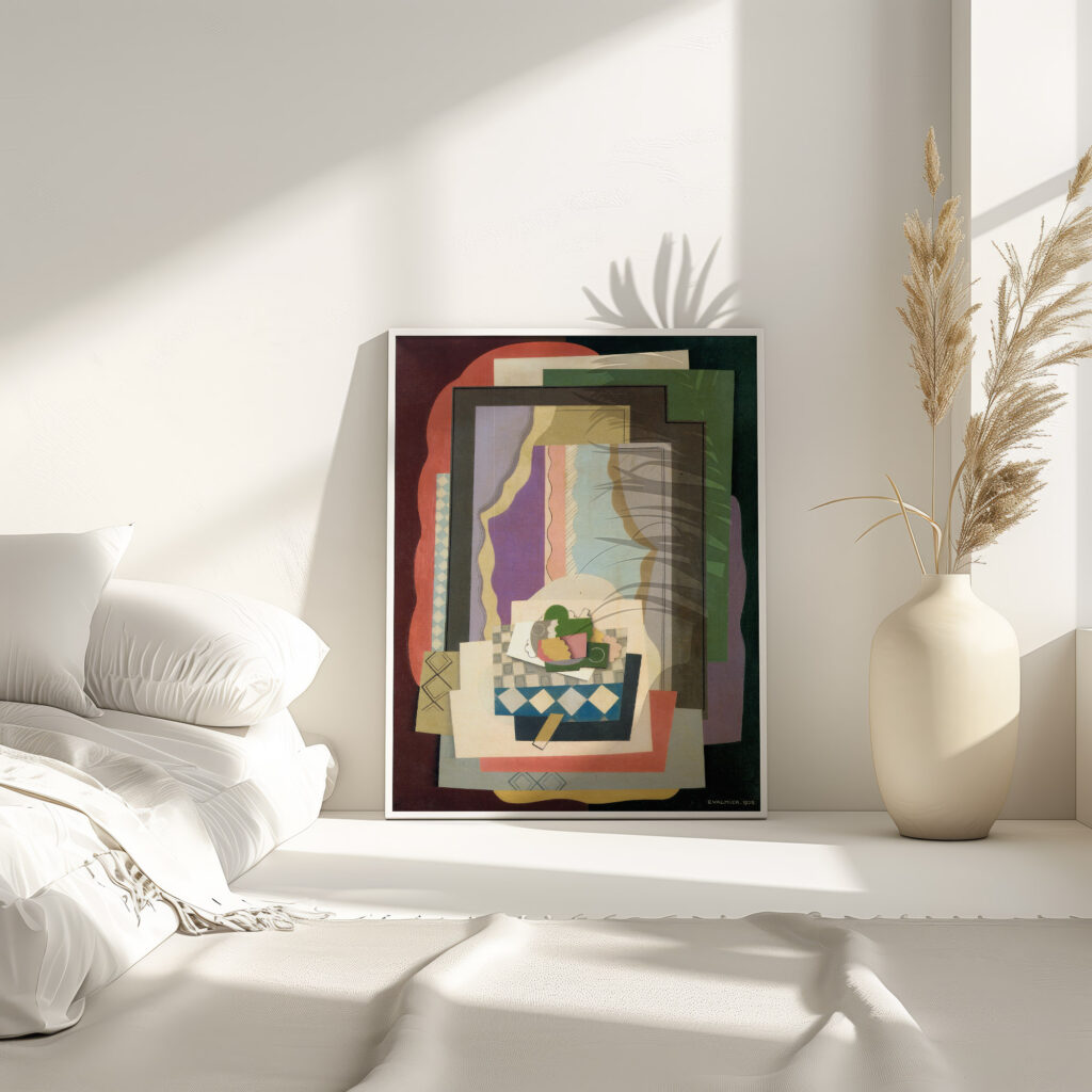 still life in front of the window 1925 Georges Valmier 4 mockup