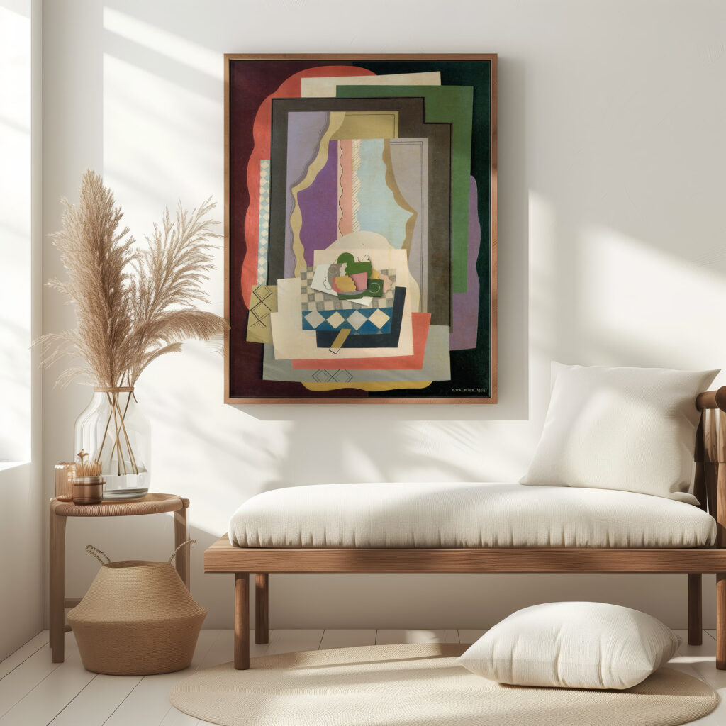 still life in front of the window 1925 Georges Valmier 5 mockup