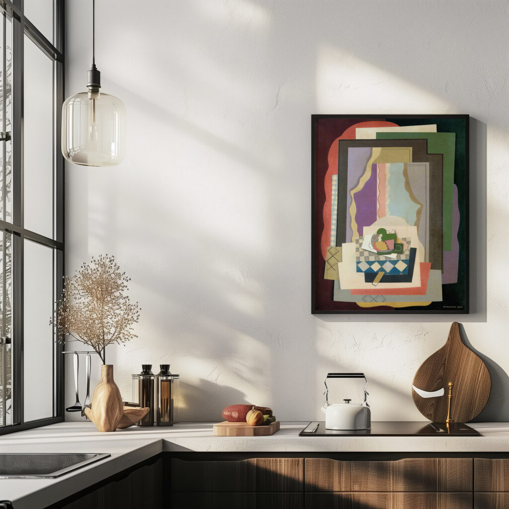 still life in front of the window 1925 Georges Valmier 6 mockup