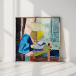 still life with a glass 1913 vera mikhailovna ermolaeva high quality print