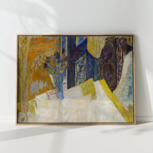 still life with bouquet of flowers venus of cyrene 1930 pierre bonnard high quality print