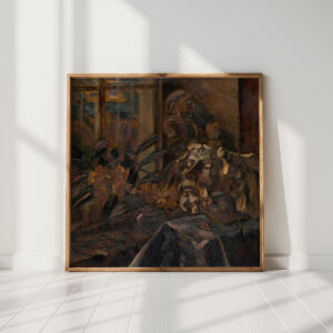 still life with bust henri victor gabriel le fauconnier high quality print