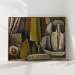 still life with comb and pitcher 1924 joaquin torres garcia high quality print