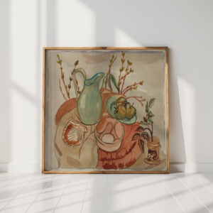 still life with eggs and willow 1929 1930 frances hodgkins high quality print