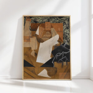 still life with grapes 1914 juan gris high quality print