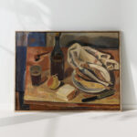 still life with herring 1934 gustave de smet high quality print