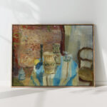 still life with lemon and grape 1929 walter kurt wiemken high quality print