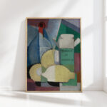 still life with lemons and tapioca angel zarraga high quality print