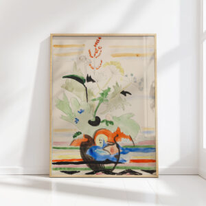 still life with meadow flowers 1929 ernst ludwig kirchner high quality print