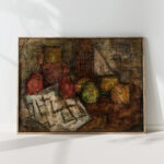 still life with pitcher and fruit 1915 tadeusz makowski high quality print