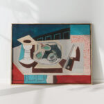 still life with pomegranates and knife on a side table circa 1925 louis marcoussis high quality print