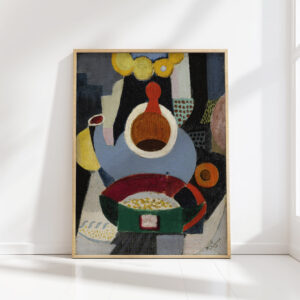 still life with teapot 1916 angel zarraga high quality print