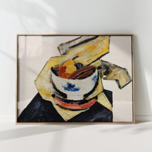 still life with white bowl 1917 marsden hartley high quality print