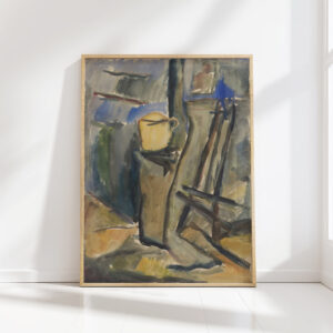 still life with yellow vessel 1935 zolo palugyay high quality print