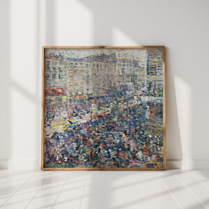 street carnival paris nikolai alexandrovich tarkhov high quality print