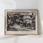 street intersection on softened ground 1912 paul klee high quality print