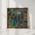street scene 1932 john christensen high quality print