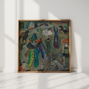 street scene 1932 john christensen high quality print