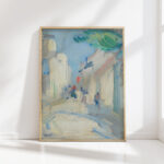 streetscene france samuel john peploe high quality print